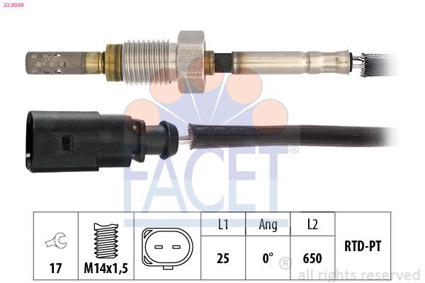 Egzoz Sıcaklık Sensörü  BOEM 03L906088DC