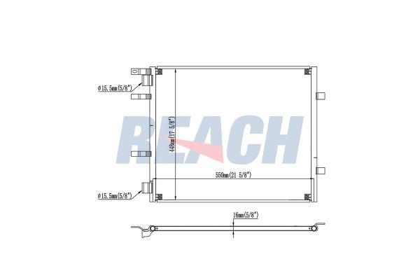 Klima Radyatörü  ORİS CRN561016