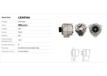 Alternatör  LUCAS ELEKTRIK LEA0166  1298995 1357593 51261017195 71549902 71549202 5010217961 60503192 87735076 91295 1516402R 1528596 6033GB3054 3040718 1182113 1800111446 8007700 8033366 1178511 7421347000 1244492R AEL8419 AMPC197 AMPC197R 6290070 51261017192 51261019192 51261019202 7154920280 7154990280 101549002 3661502250 3661502850 A0071549202 A0071549902 A0101549002 A0120468053 A0120468107 A0120469115 A3661502250 A007154920280 A007154990280 A0101546002K 5001837972 524509 5716065 1516480R 1516501R 91549702 0091549702 91549802 0091549802 9154980280 009154980280 0101549002 091549802 101549102 A0091549702 A0091549802 A009154980280 A01011549002 A0101540002 A0101549102