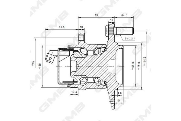 Porya Arka Sağ veya Sol Kia Soul (AM)(2008->)  VEKA 44-2133