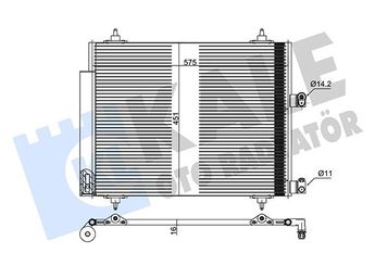 Klima Radyatörü  KALE 377300  6455AP 6455.AP 1489398080