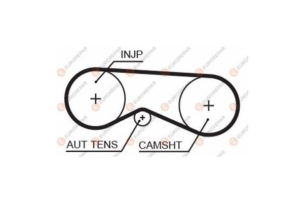 Triger Kayışı  Audi A4 Avant (8E)(11.2004->)  EUROREPAR 1633134680