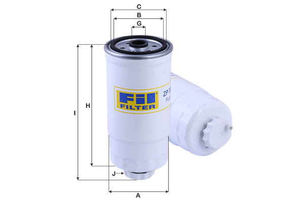 Yakıt Filtresi  Jeep Cherokee (KJ)(2002->)  FIL FILTRE ZP 3071 BF
