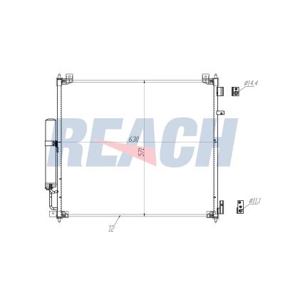 Klima Radyatörü  Land Rover Defender (L663)(09.2019->)  MGA 82498