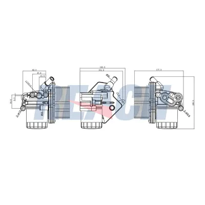 Motor Yağ Soğutucu  Ford Transit Minibüs (TTG)(2014->2019)  SWAPP 52168
