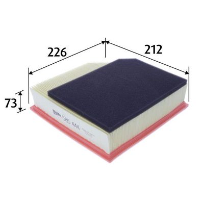 Hava Filtresi  Volvo V70 S.Wagon [Combi] (01.2000->)  VALEO 585444