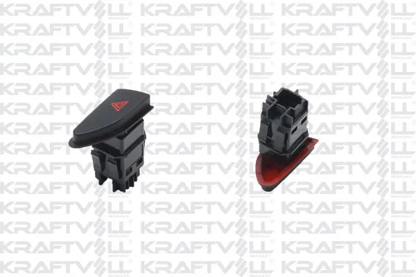 Dörtlü Flaşör Düğmesi  Renault Zoe (06.2012->)  ZEGEN ZSW1045