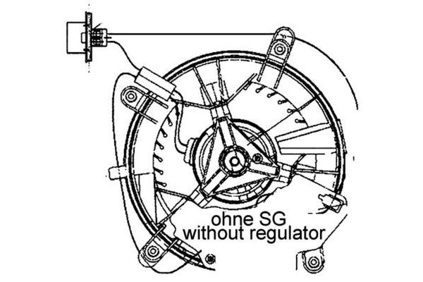 Kalorifer Motoru  MAHLE AB 65 000P