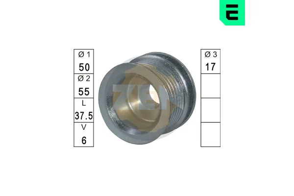 Alternatör Kasnağı  Seat Alhambra (7V8)(01.1996->)  ERA ZN5352