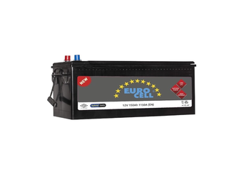 Akü (12V - 150 AH) B150 (513×222×223)Tırnaklı   EUROCELL 8699358510082  