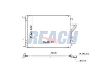 Klima Radyatörü  EUROREPAR 1637844880  1637844880 976062Y000 976062Y001