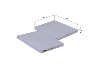 Polen Filtresi  FIL FILTRE HC 7162  27277EN000 27277-EN000 27277EN025 27277-EN025 B7277EN00M B7277-EN00M