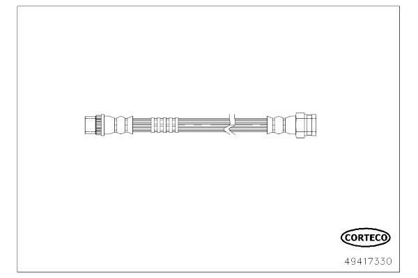 Fren Hortumu Arka Sağ veya Sol AXAM 04-05-07-0034