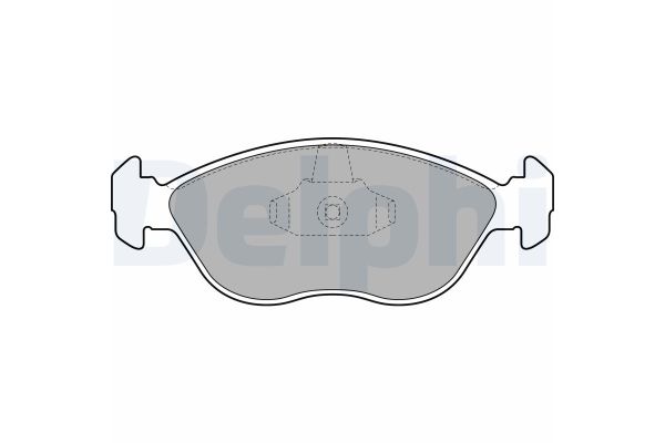 Fren Disk Balata Ön Volvo C70 Coupe (05.1997->)  DELPHI LP1443