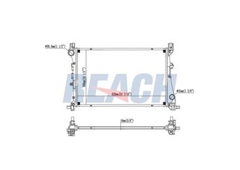 Su Radyatörü  ORİS 1847-4811  52052220 52015588