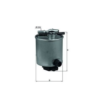 Yakıt Filtresi  Nissan X-Trail (T31)(03.2007->)  MAHLE KL 440/14