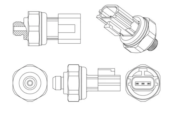 Klima Basınç Müşürü  Nissan Pathfinder 4/5 Kapı (R51)(01.2005->)  MAHLE ASE 8 000P