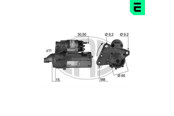Marş Dinamosu  Toyota Aygo (KGB/WNB)(2005->)  ERA 220068A