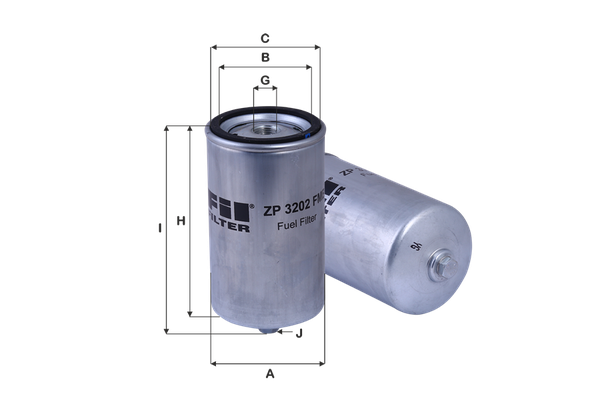 Yakıt Filtresi  FIL FILTRE ZP 3202 FMB