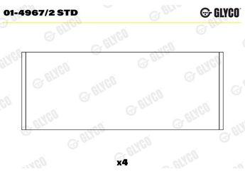 Kol Yatak (STD)  GLYCO 01-4967/2 STD  55224398