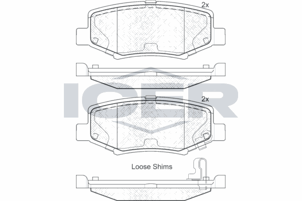 Fren Disk Balata Arka Jeep Wrangler / Wrangler Unlimited (JK)(2007->)  KRAFTVOLL 07010430