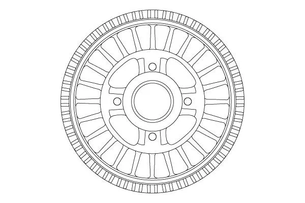 Kampana Arka Sağ ve Sol BRAXIS AD5004