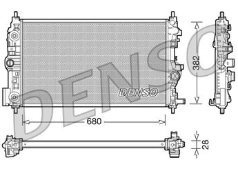 Su Radyatörü  DENSO DRM20079  25310 A5850 1300305 1300 305 13310787