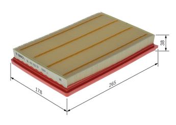 Hava Filtresi  BOSCH F 026 400 722  A6540941500 6540941500 654 094 15 00 A 654 094 15 00