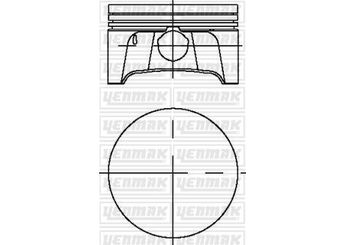 Piston (79.50MM-0.50)  SONNE 228KR07702  87-70804-050