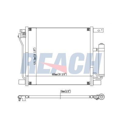 Klima Radyatörü  Nissan Juke (F15E)(06.2010->)  VEKA 43-3101
