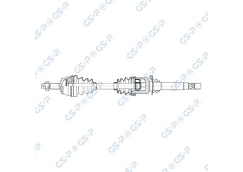 Aks Komple Ön Sağ FIAT ORJINAL 52134279  52134279 51965271