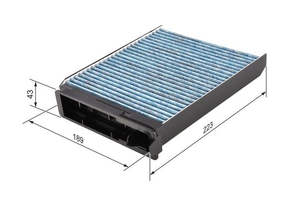 Polen Filtresi  Dacia Logan Pickup (01.2009->)  BOSCH 0 986 628 502