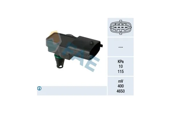 MAP Sensörü  Mitsubishi Lancer Sedan (CY0)(2007->)  MGA 33693