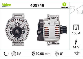 Alternatör  VALEO 439746  A0009060401 9060401 0009060401 906040180 000906040180 A00090604010080 A00090604010087 A000906040180