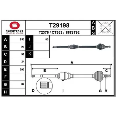 Aks Komple Ön Sağ Citroen Grand C4 Picasso/Spacetourer (08.2013->)  PSA ORJINAL 9675025780