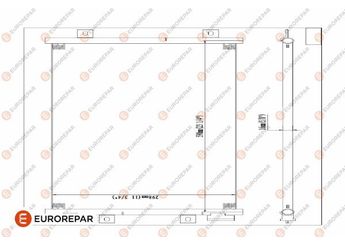 Klima Radyatörü  EUROREPAR 1609636780  1609636780 46524503 46787687 46829340