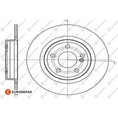 Fren Disk Ayna Arka Sağ ve Sol Infiniti Q30 (2015->)  EUROREPAR 1642775180