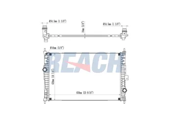Su Radyatörü  ORİS 1622-4811  9675747980 9673628780 9809141780 1610017680