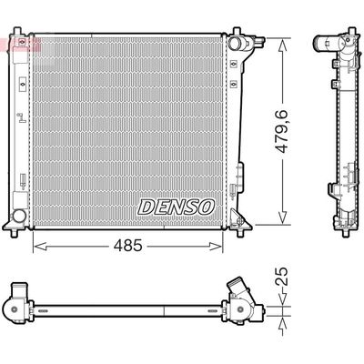 Su Radyatörü  DENSO DRM41031