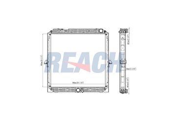 Su Radyatörü  ORİS BPE041016  9605001001 9605002701 A9605001001 A9605002701