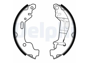 Fren Pabuçlu Balata Arka DELPHI LS1927  4705128 1605977 4706273 4706834 9209090 9212698 9214834 93173149