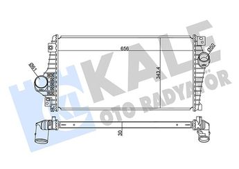 Turbo Radyatörü  VEKA 42-1602  96436138