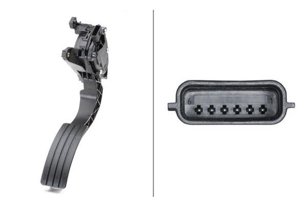 Gaz Pedalı  Renault Clio IV (2012->)  HELLA 6PV 009 978-731