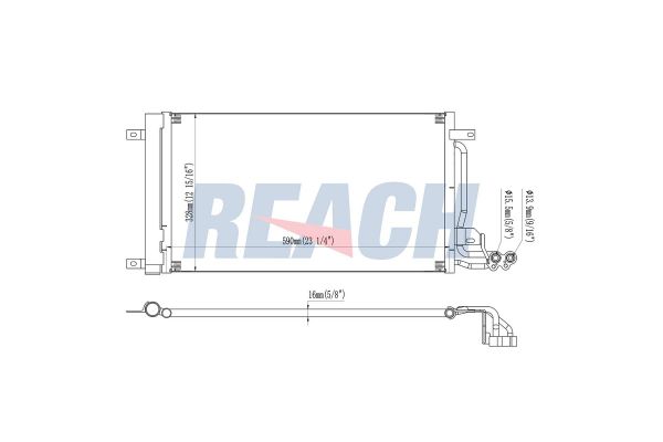 Klima Radyatörü  Audi A1 Sportback (8XF)(11.2014->)  VEKA 43-4418
