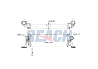 Turbo Radyatörü  MGA 87195  5801255907 5801526777 5802036825