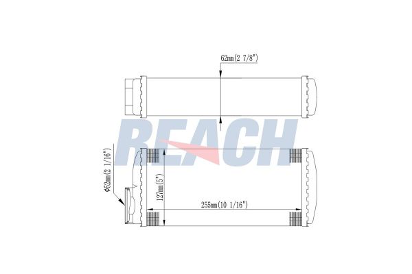Kalorifer Radyatörü  Volkswagen Caddy Pickup (9U7)(06.1996->2001)  VEKA 41-3900