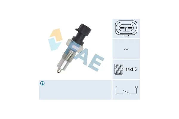 Geri Vites Müşürü  Fiat 500 (150) Cabrio (2009->)  KLF 140032