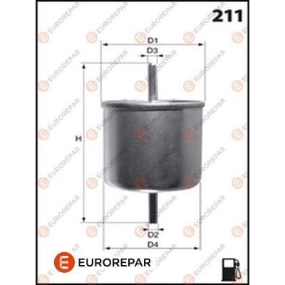 Yakıt Filtresi  Renault Rapid (F40)(08.1985->)  EUROREPAR E145070