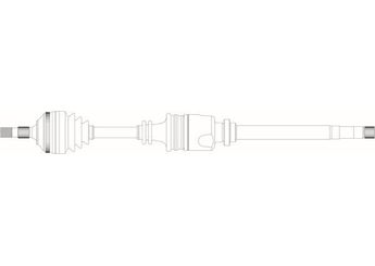 Aks Komple Ön Sağ PSA ORJINAL 3273Z2  3273Z2 32737A 32737C 3273Z3