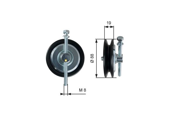 Triger Gergi Rulmanı  GATES T39361